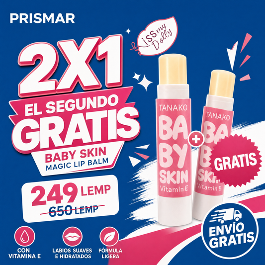 2x1 Tanako Baby Skin Balm – Bálsamo Hidratante con Color