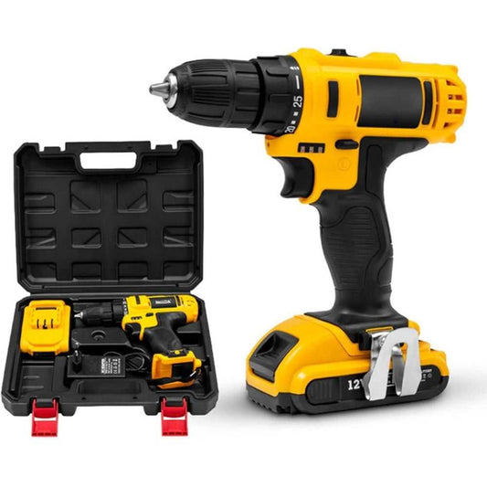 DrillMaster Pro – Taladro Inalámbrico Recargable