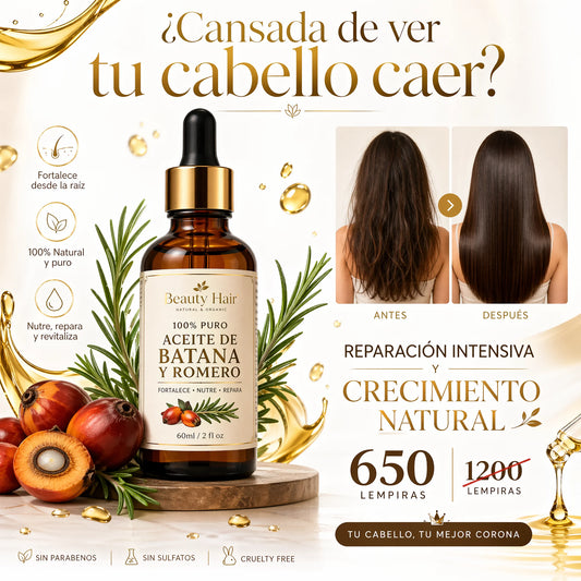 Batana Hair Pro — El Secreto que las Hondureñas Usaban para Tener Cabello Perfecto 🌿