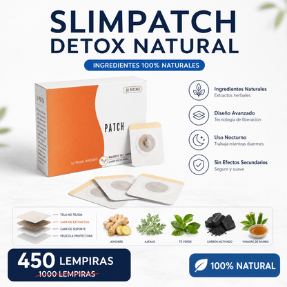 SlimPatch Detox parche natural desintoxicante de Cuerpo