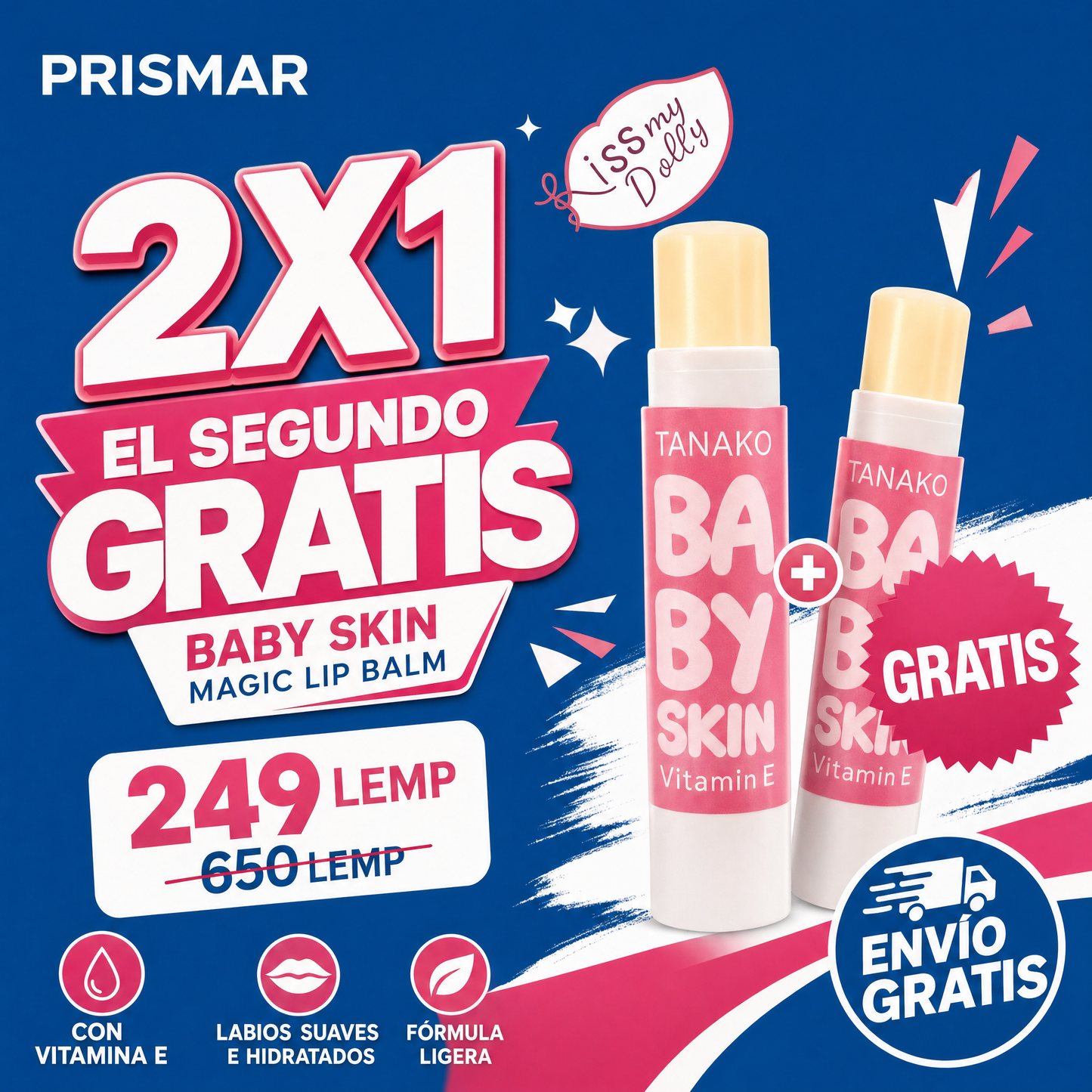 2x1 Tanako Baby Skin Balm – Bálsamo Hidratante con Color