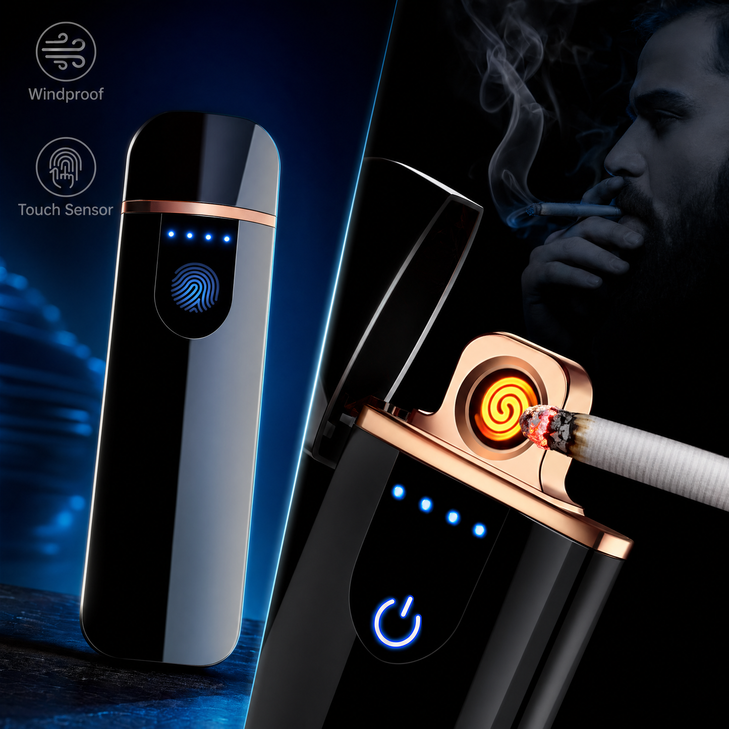 SmartFlame Pro – Encendedor Eléctrico Recargable
