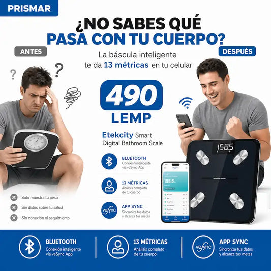 SmartScale Pro – Báscula Inteligente Bluetooth
