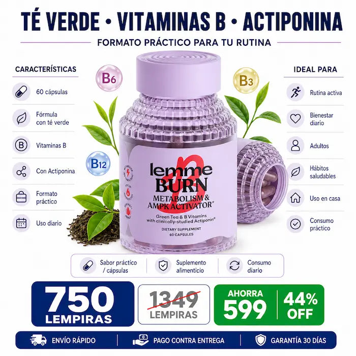 Lemme Burn Metabolism & Appetite Activator 60 Cápsulas