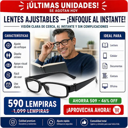 Lentes Bifocales Ajustables OnePower
