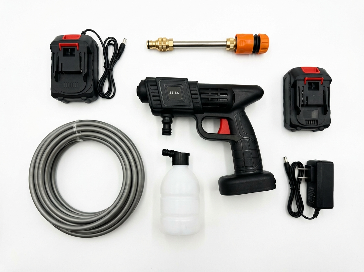 SIESA HydroJet Pro – Hidrolavadora Portátil Inalámbrica