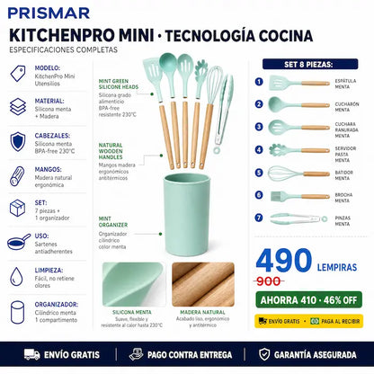 🍳 MIni-KitchenPro Set — ¡El Set de Utensilios que Tu Cocina Estaba Esperando!