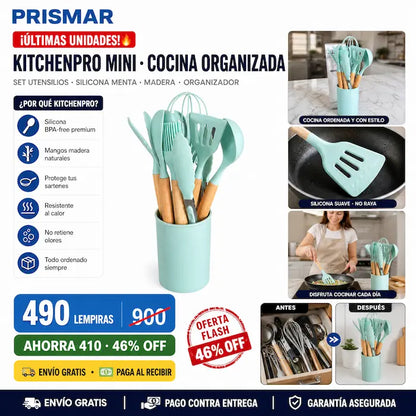 🍳 MIni-KitchenPro Set — ¡El Set de Utensilios que Tu Cocina Estaba Esperando!