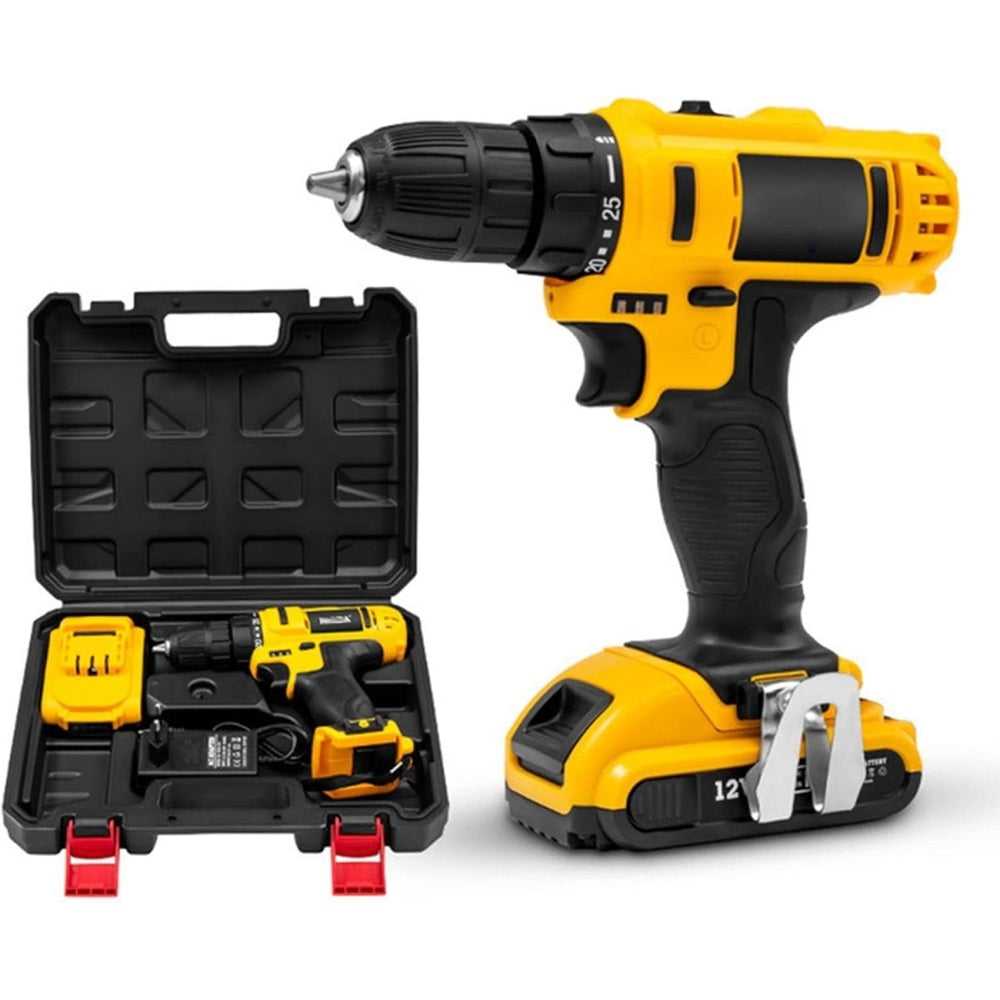 DrillMaster Pro – Taladro Inalámbrico Recargable