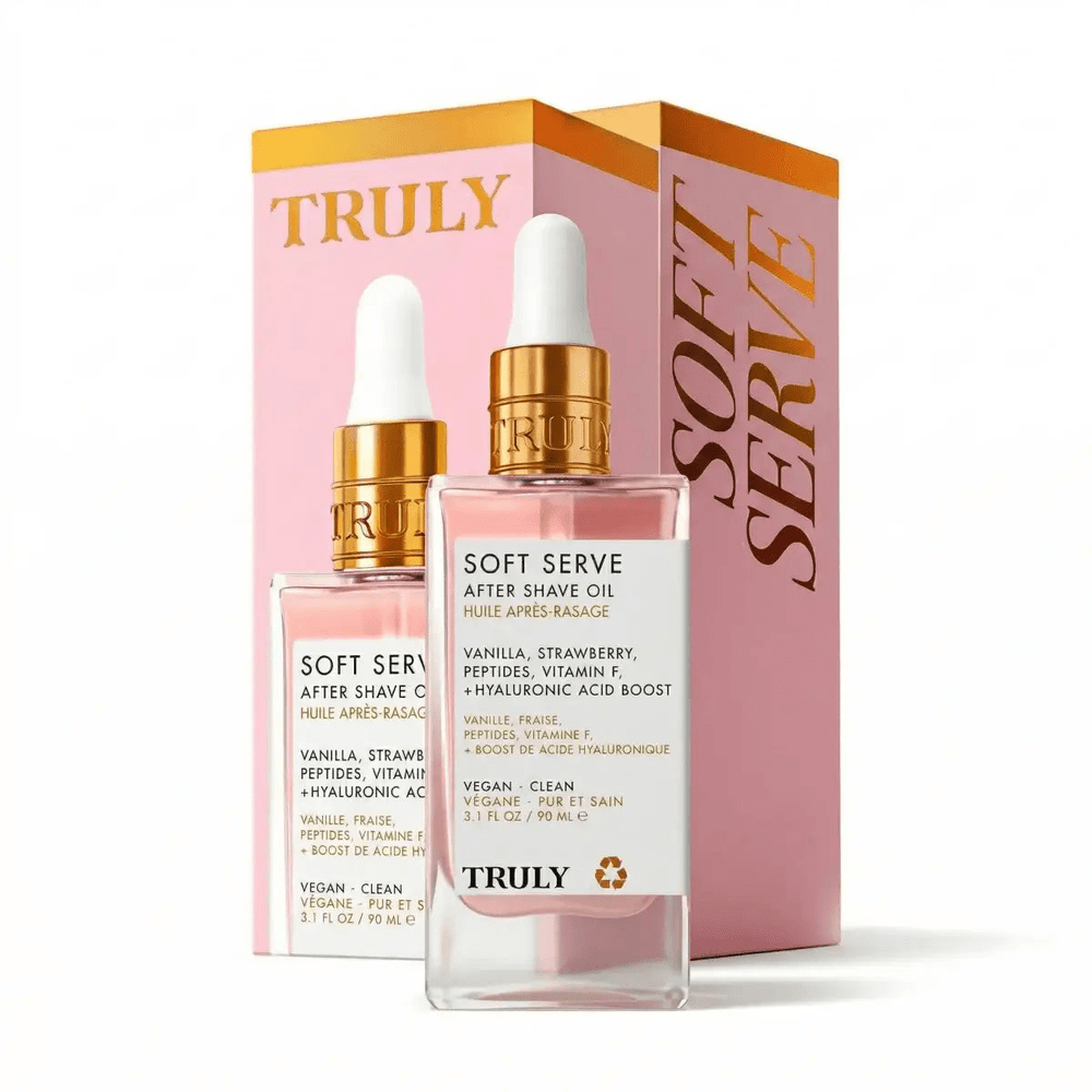 SOFT SERVE AFTER SHAVE OIL – TRULY BEAUTY