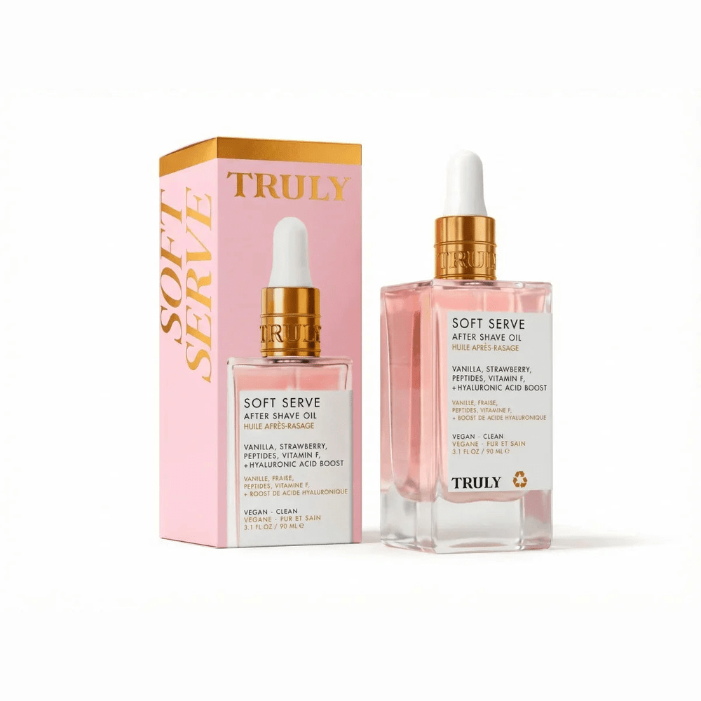 SOFT SERVE AFTER SHAVE OIL – TRULY BEAUTY